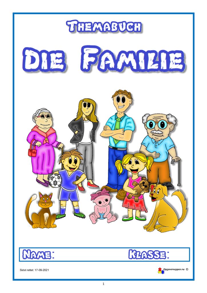 thumbnail of Die Familie – version 2.2 – 17.09.2021 – opgavemappen.nu
